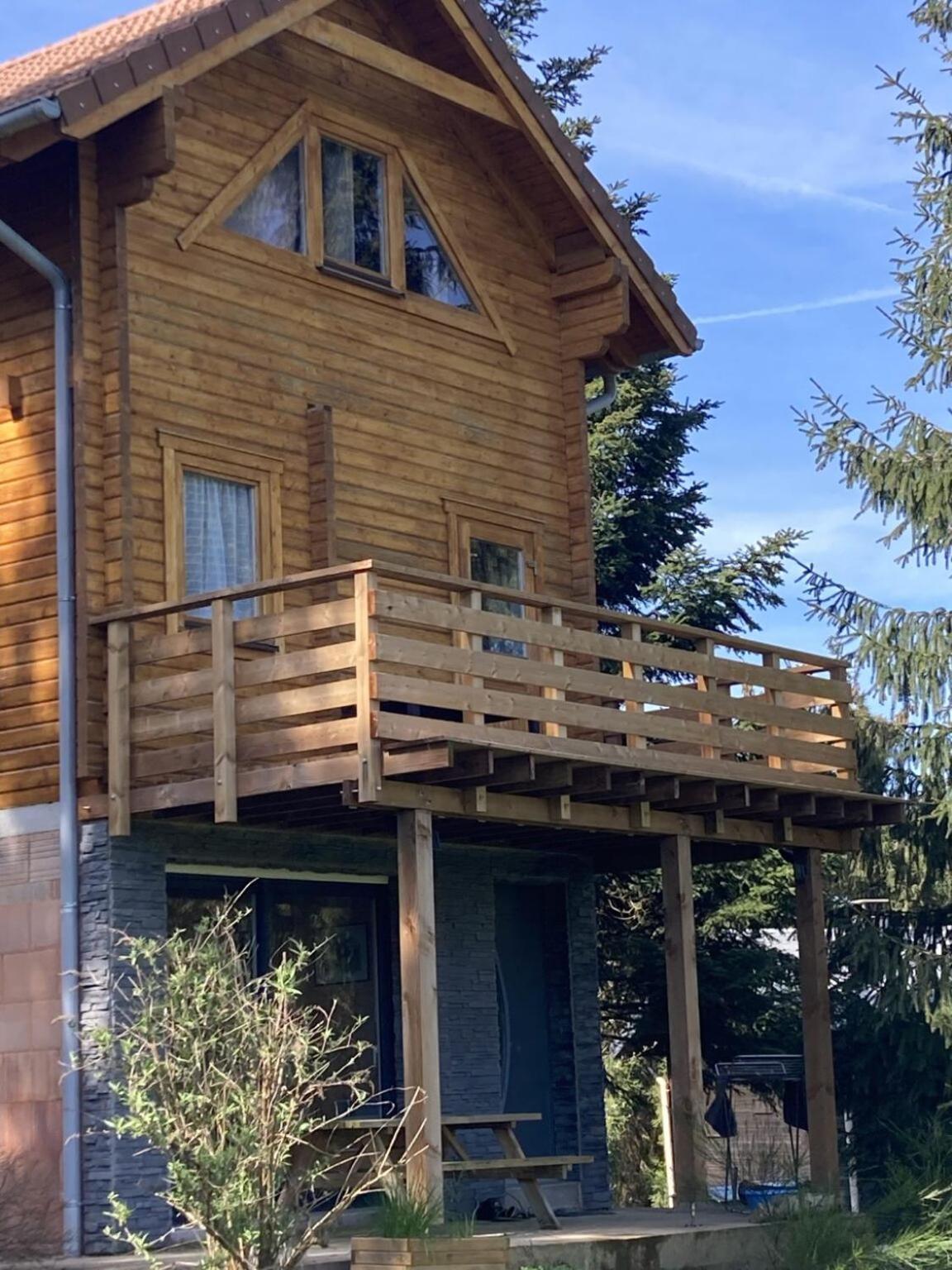 Chalet Authentique Au Calme, En Lisiere De Foret, Montagne, Sentiers 15Mn Gerardmer & Alsace "Chalet Mon Beau Sapin" Anould Eksteriør bilde