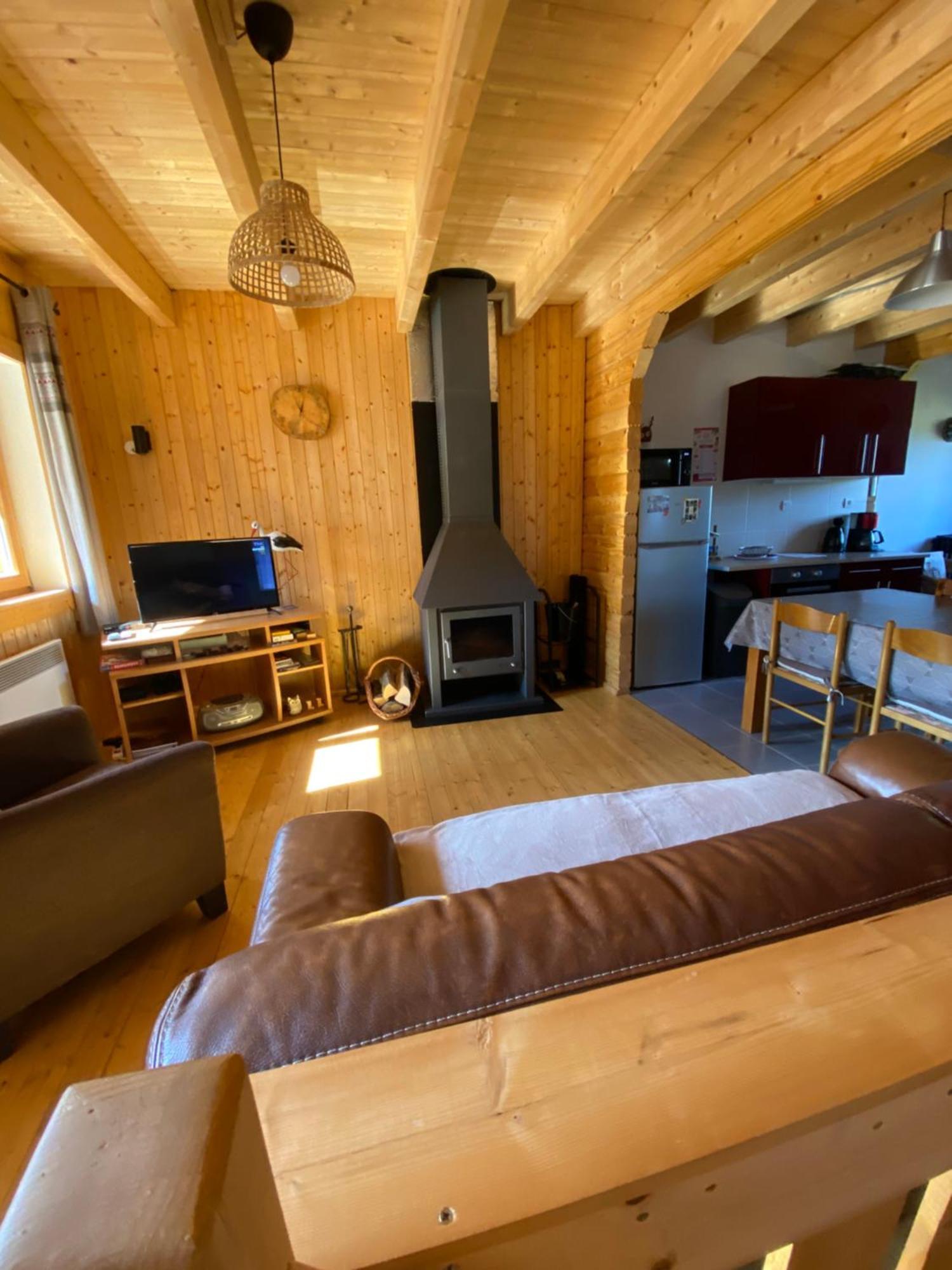 Chalet Authentique Au Calme, En Lisiere De Foret, Montagne, Sentiers 15Mn Gerardmer & Alsace "Chalet Mon Beau Sapin" Anould Eksteriør bilde
